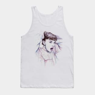 Purple Scream Tank Top